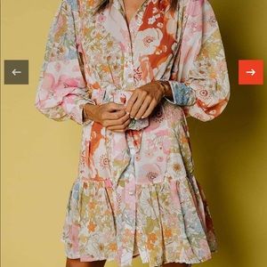 Pink Ripple Forbidden Garden Dress